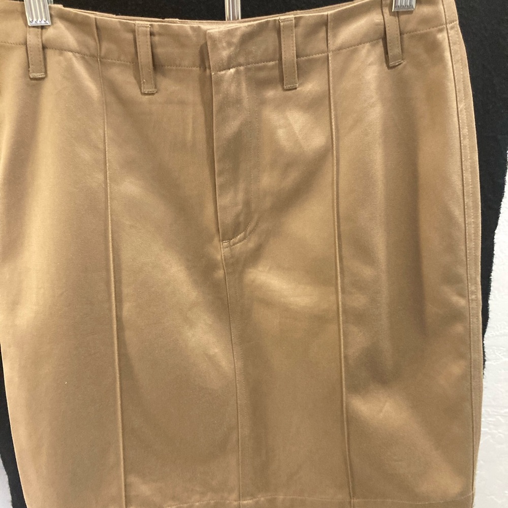 Banana Republic NWOT Beige Pencil/Mini Skirt S 4